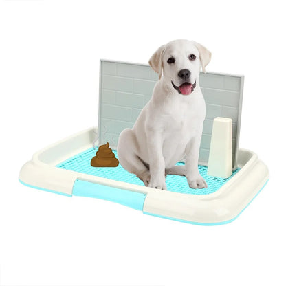 Puppy Litter Tray Pet Toilet Pet Product Lattice Dog Toilet Potty Bedpan Easy to Clean Pee Training Toilet