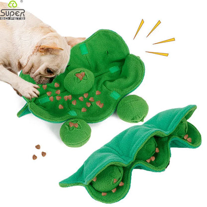 Sniffing Dog Toy Squeaky Plush Treat Dispenser IQ Puzzle Toys Stress Reliever Interactive Ball Dog Snuffle Bowl Puppy Chew Toy
